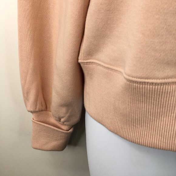 Rebecca Minkoff Ariel Square Neck Pink Puff Sweatshirt Size XS - Picture 3 of 10
